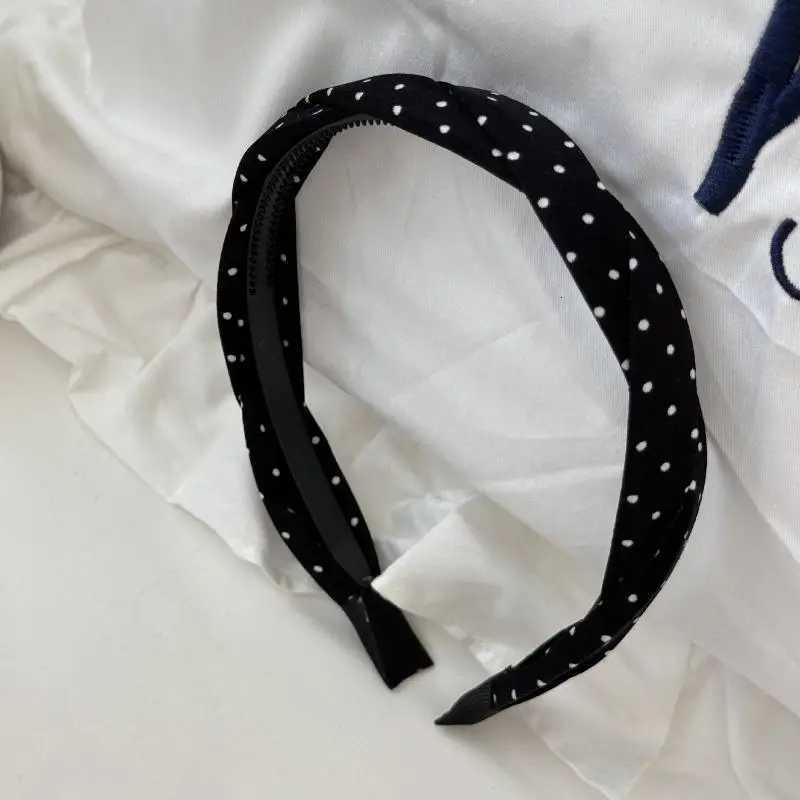 Bohen Mixed Color Knitted Hair Hoop Wen Simple And Versatile Wide Edge band Fashionable Hair Accory Y251210