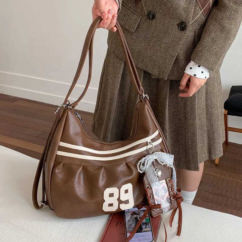 Fiable Shoder Bags New Versatile Shoder Backpack Dual-use Bags Popar European Large-capacity Tote Bags Y251209