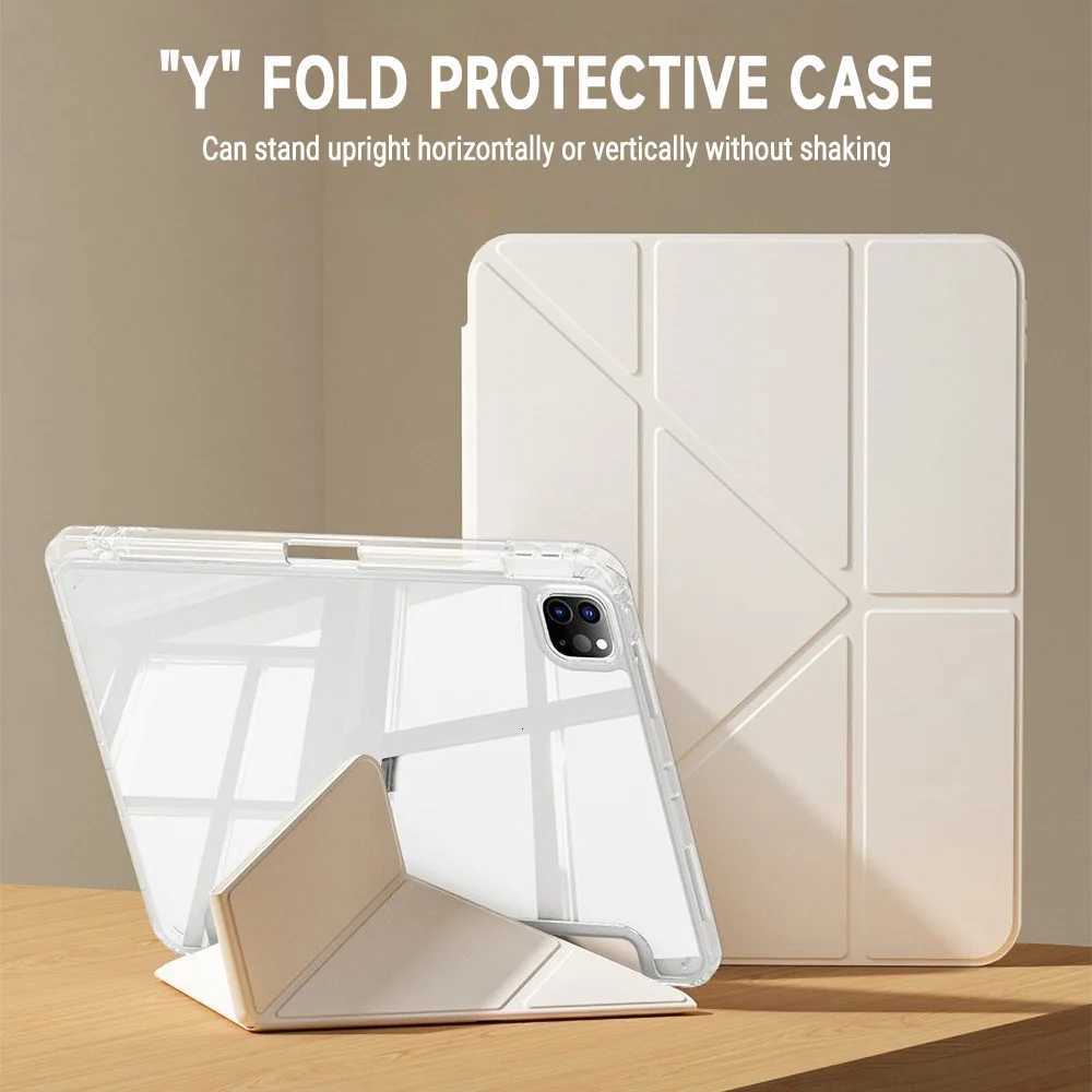 For Tab S10 124 inch S7 S8 S9 11 FE 109 Plus Case Magnetic Smart Cover For Tab A9 87 Plus 11 A8 Pencil Holder Funda H251210