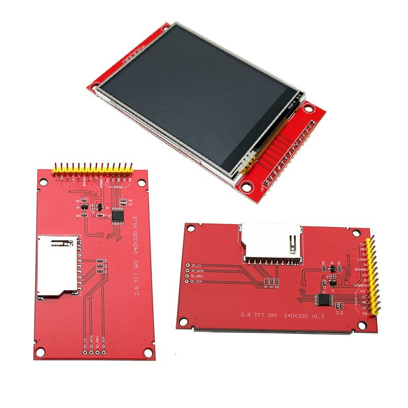 2.8-inch SPI serial port TFT LCD display module ILI9341 driver high-definition LCD touch screen 240 * 320