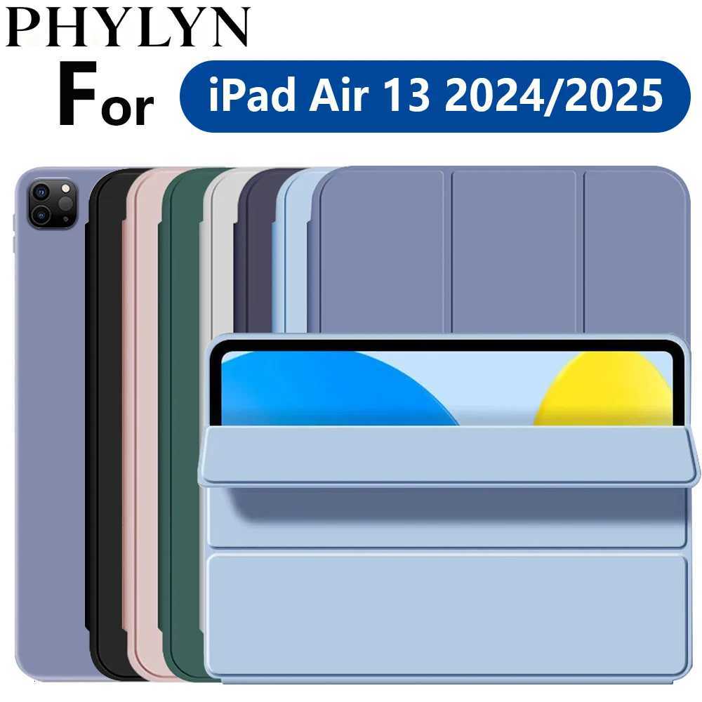 PU Leather Tri-Fold case for iPad Pro 129 3rd/4th/5th/6th Gen 2018/2020/2021/2022 Cpatible with Air 13 M2 M3 2024/2025 H251210