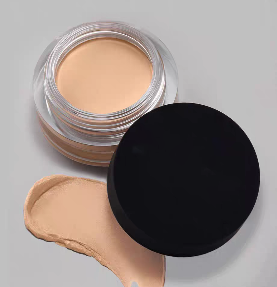 Concealer Cream Jelly Vanilla Custard Cover Acne Marks Black Eyes Brighten Tear Ditch Conceal Defects 6.2g Long Lasting Brand Good Quality