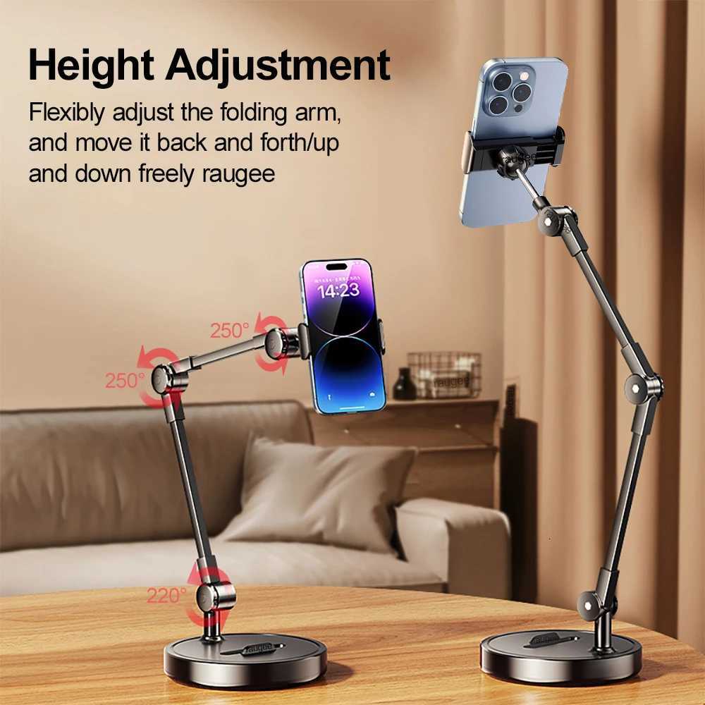 Phone Holder Folding Mti-Angle Long Lazy Cell Phone Stand Bedside Desktop Mobile Phone Bracket for iPhone C251210