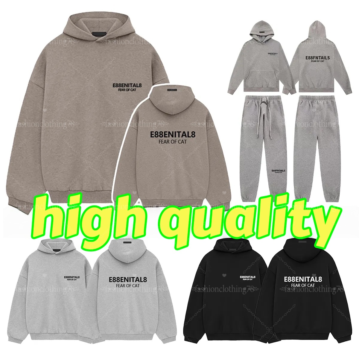 Essantials designer hoodie fashion sweatpants hoodies for men sweatshirts essential hoodie tracksuit casual loose long sleeve pullovers mens hoody clothing s-xl