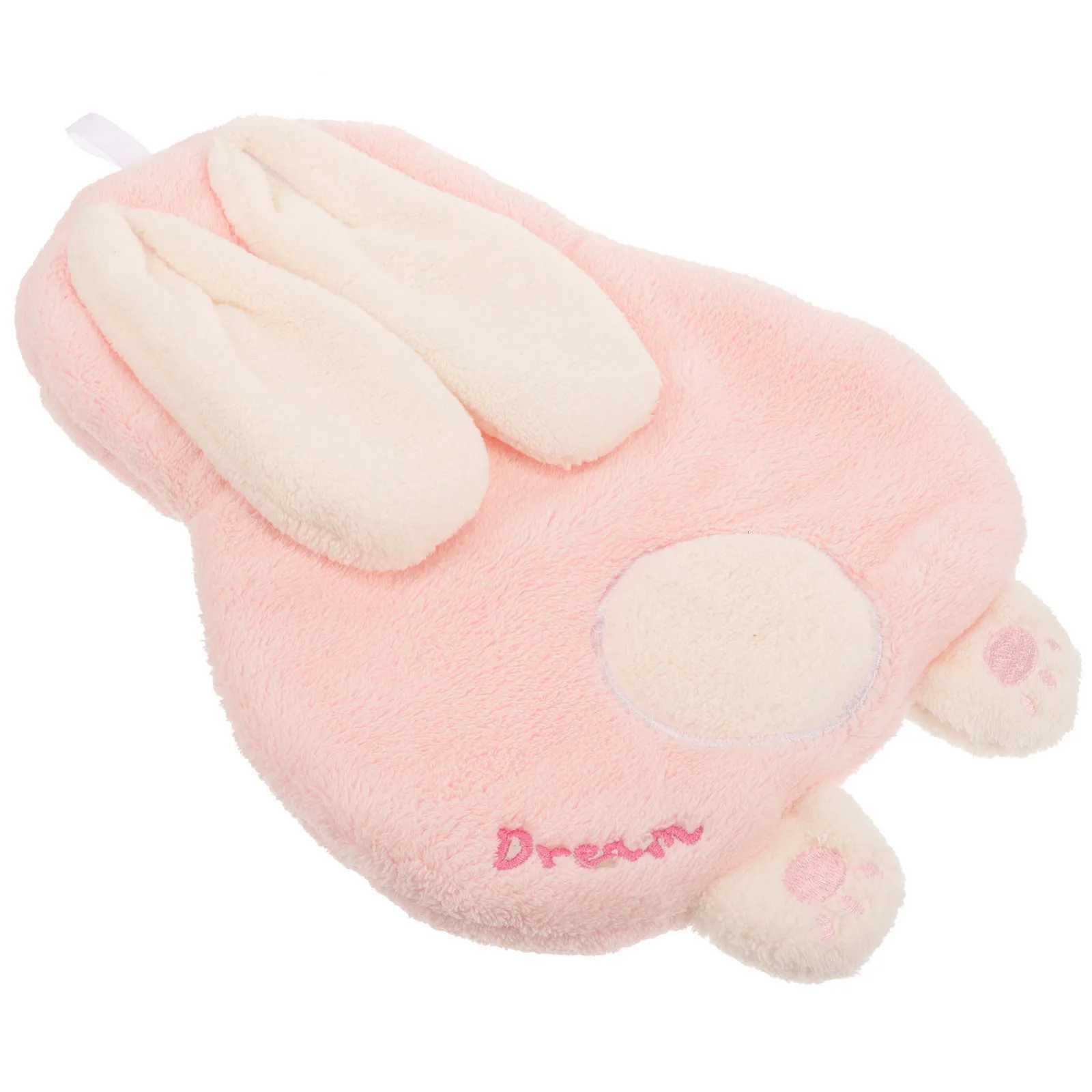 Adorable Bunny Hand Towel Coral Fleece High Absorbency Soft Comfortable Hanging Lanyard Cute Bathroom Kitchen Travel Use C251210