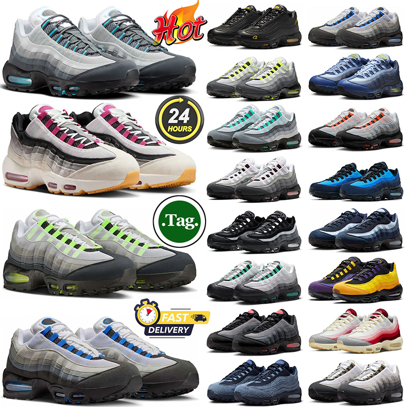 designer running shoes men women Neon triple black white Baltic Blue Solar Red Cactus Flower Blue Spark mens trainers outdoor sports sneakers