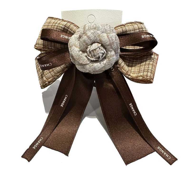 Korean Fabric Bow Hairpin lia wer Spring Clip Hair Clips Elegant Temperament Ponytail Heaear Girls Hair Accories Y251210