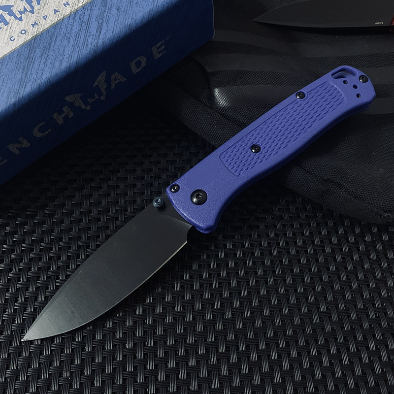 BM 535 Bugout EDC Folding Pocket Knife Black/ White Blade Survival Tactical Knife Outdoor Facas Jackknife Hand Tools Rescue