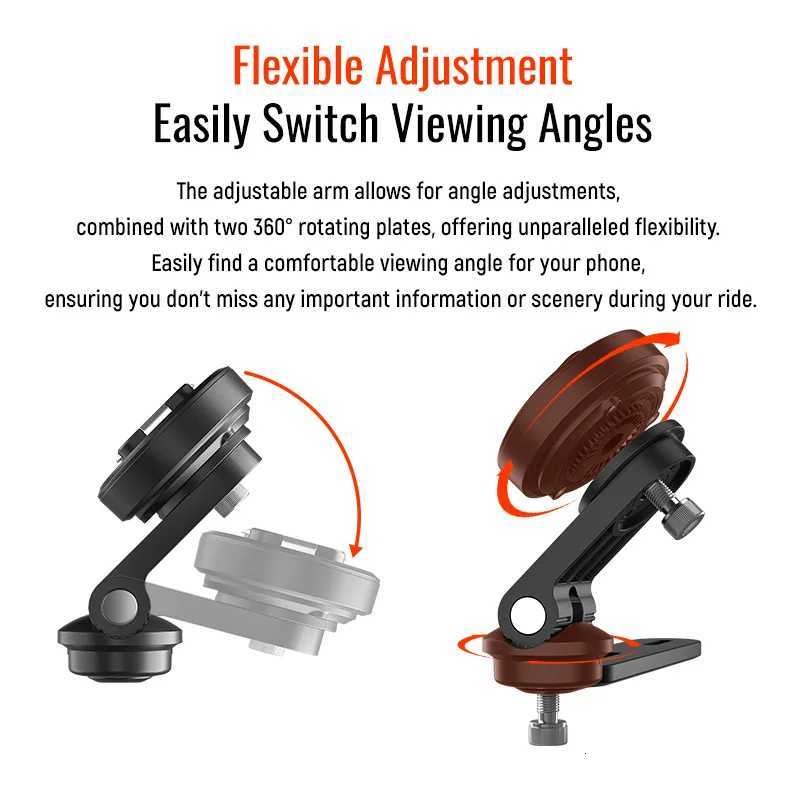 Motorcyle phone holderMotorcycle Brake Oil Pot Mobile Phone port Pump Cover Fixed Mobile Phone Holder Seat For IPhone 16 C251210