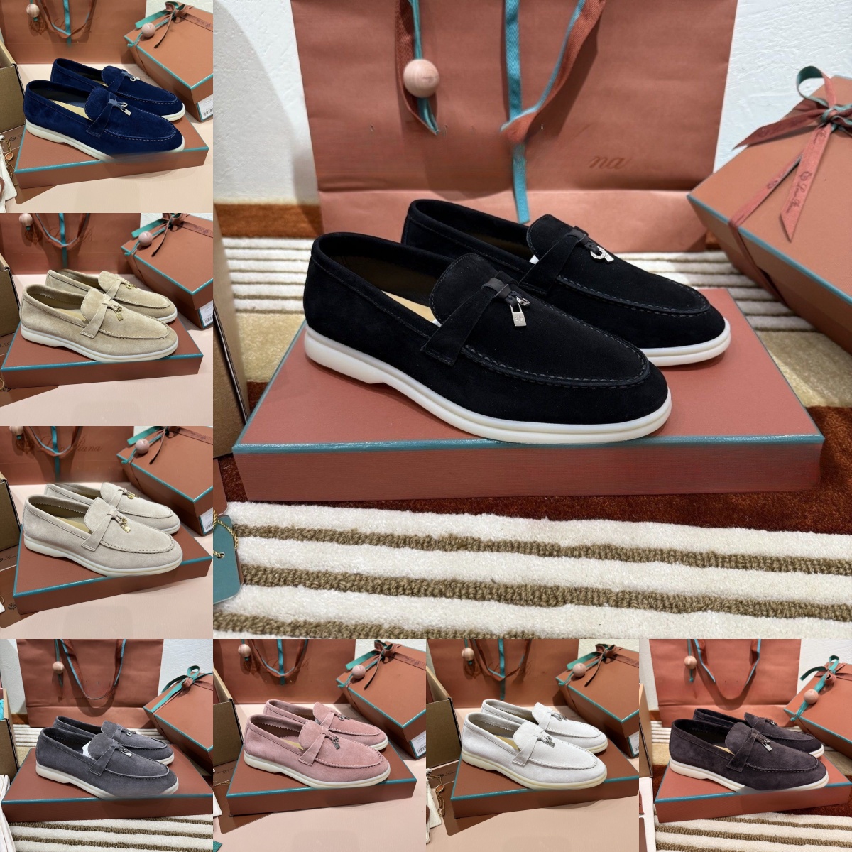 Men shoes Luxury high-quality Slip-On suede Game Job calfskin Genuine Leather Women Casual Julian Like loafer Party Size 35-45 women shoes loafers designer Shoes