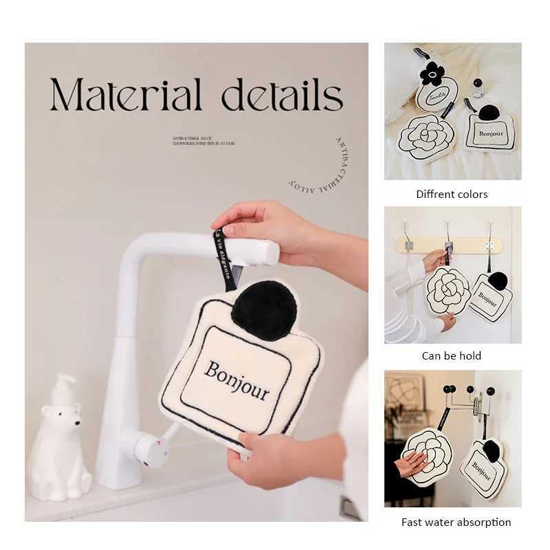 luxury Double Layer Thickened Hand Towel Face Towel Soft Skin Friendly Super Absorbent Quick Dry Hanging for Kitchen Bathroom C251210