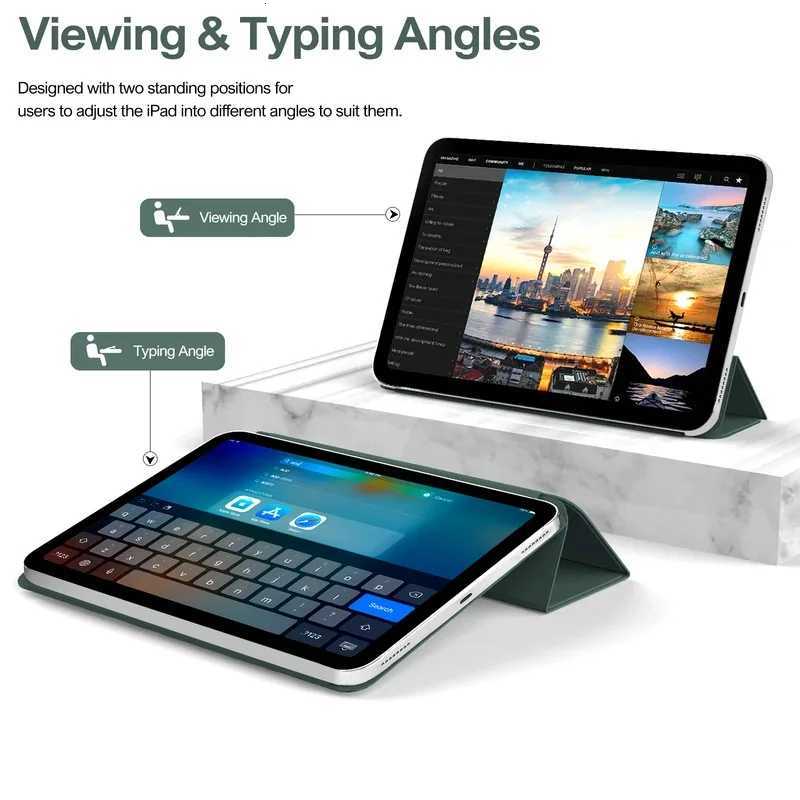 For 2025 iPad11 A16 10 109 2022 Pro 11 129 Inch Magnetic Case iPad Ai 5 109 Mini 6 83 Inch With Magnetic Detachable Cover H251210
