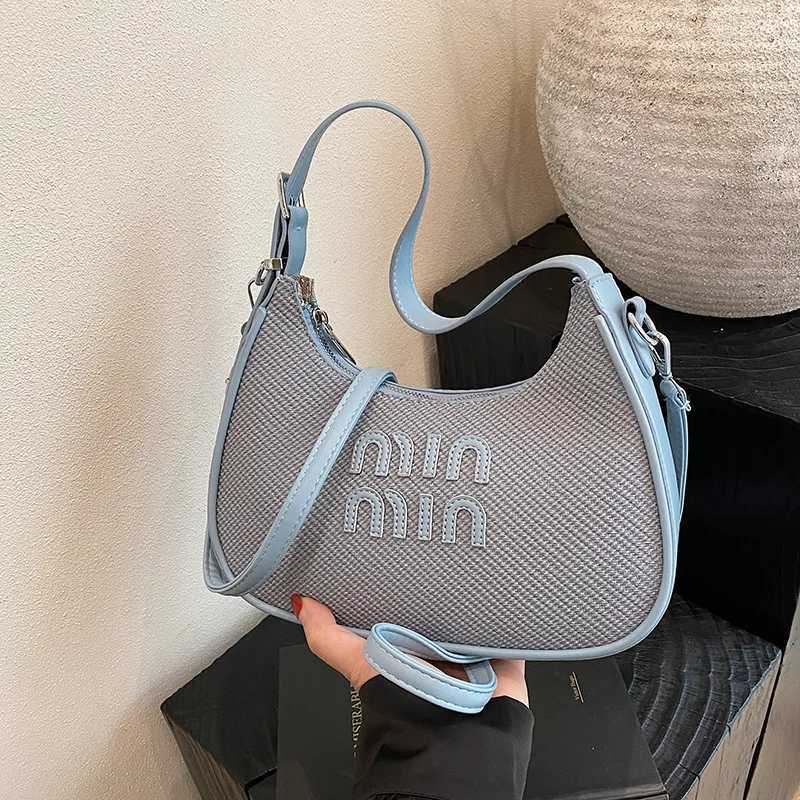 2025 Crescent Mo Hobo Bag Curated Adjustable Crossbody Shoder Purse for Wen Vegan Leather Day to Night Tote Y251209