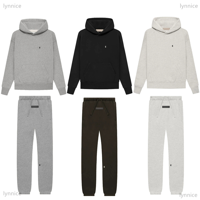 Mens Designer Hoodie Essential Tracksuit Sweatshirt Woman Pullover Hoody Pants Set Hip Hop Clothes Oversized Jogger Sweatpants Winter Coat Streetwear Shirts a2