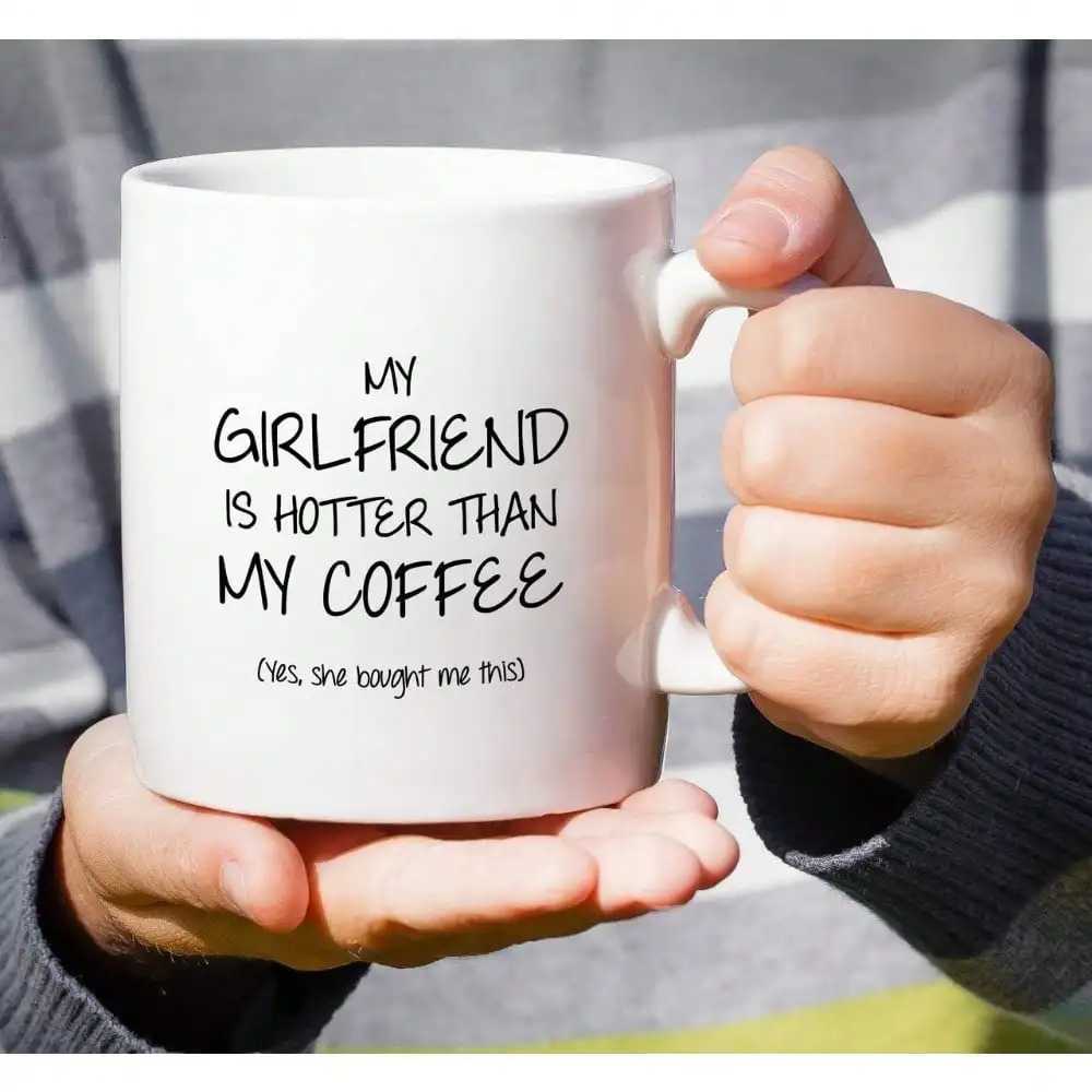 Funny Mugs For Couples Girlfriend Boyfriend11 Oz Ceramic Coffee Mugs Funny Sarcastic Inspirational Birthday Christmas Gift C251210