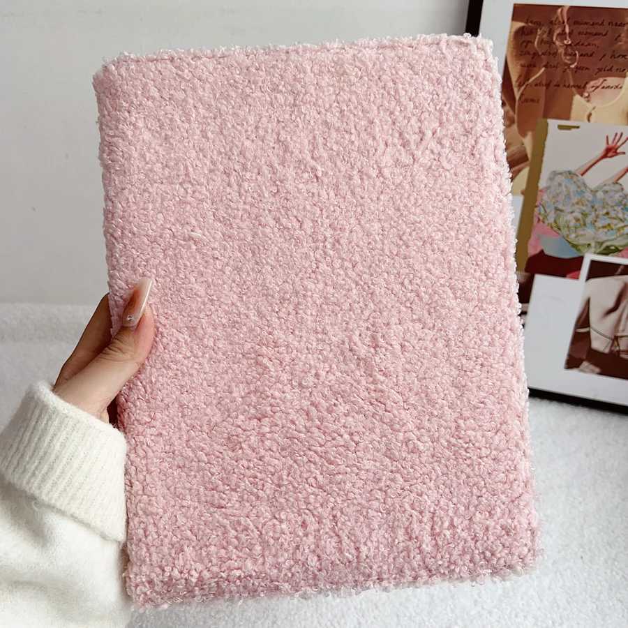 Fluff Leather Stand Tablet Cover For iPad Case Air Pro 2024 2025 MINI 3 4 5 6 7 8 9 10th Generation 97 105 109 102 11 inch H251210