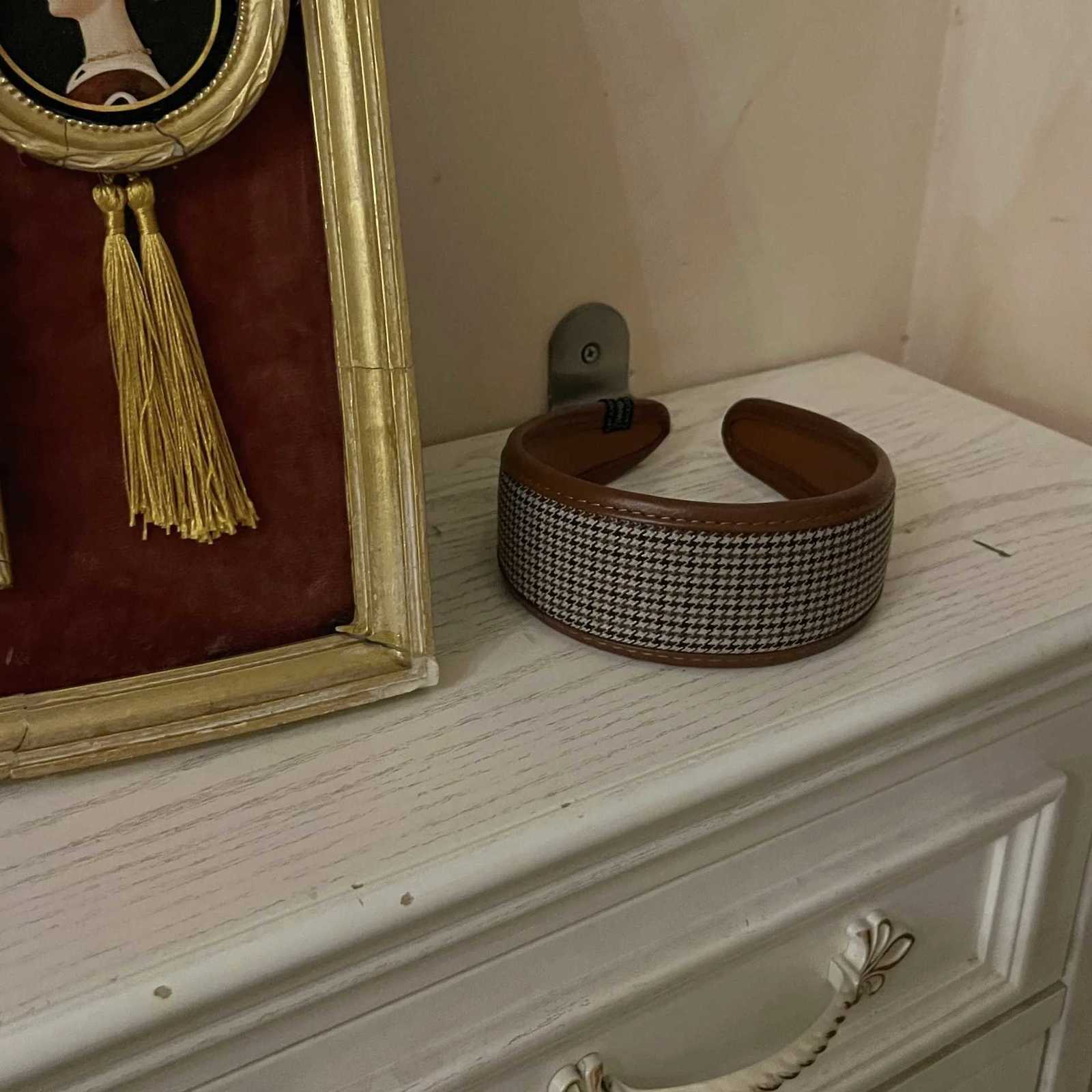 NEW Houndstooth band Autumn Winter Classic Retro Widen Styles Bands Hair Accories for Wen Girls Y251210