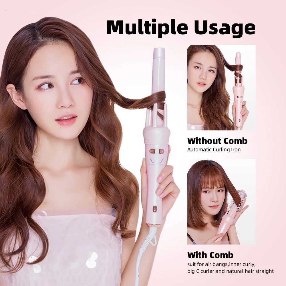 Vivid Vogue Automatic Hair Curler 3Gen 4Gen Ceramic Curling Iron Automatic Rotation 28mm 32mmT251210