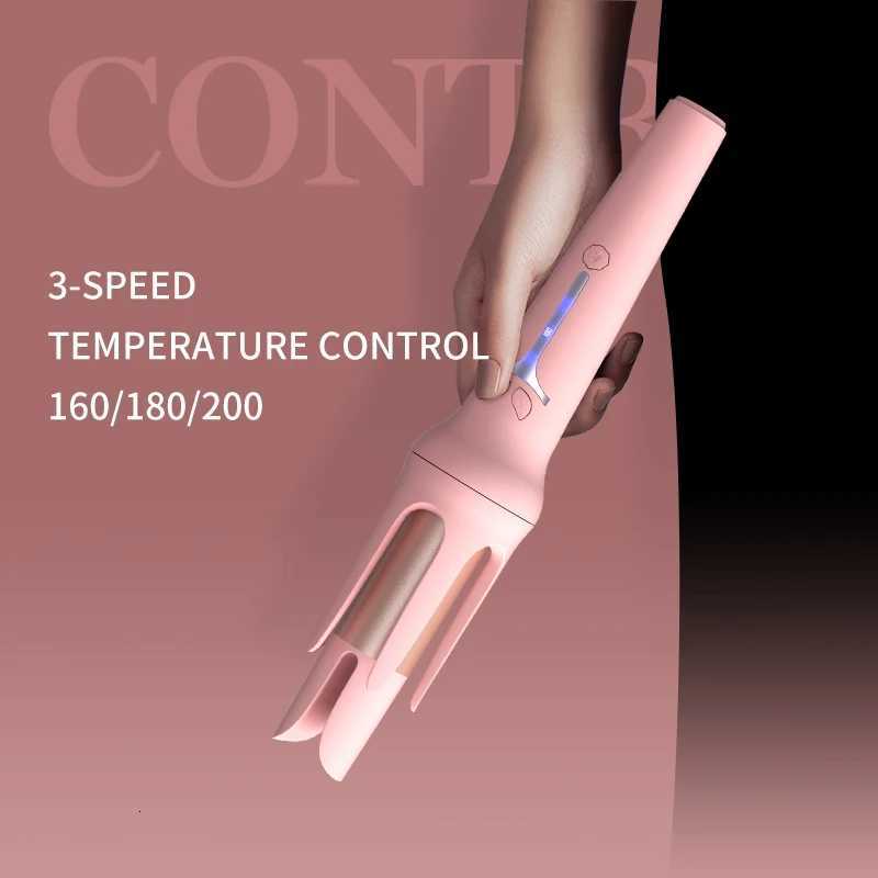 Automatic 32mm Big Roll Curling Iron - Anion Ceramic Hair Curler with 4-Speed Adjustable Settings Fast Heating Fashion StylinT251210