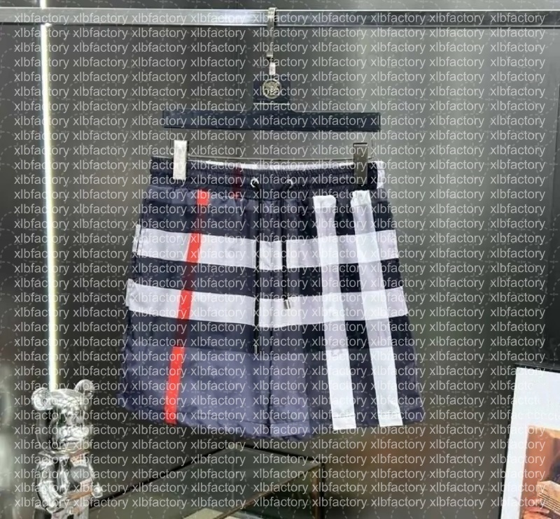 2025 Mens Shorts Summer Classic Brand Designer Shorts Man Plaid Casual Beach Breathable Swim Vintage Check Technical Twill Shorts Plus Asian Size M-3XL