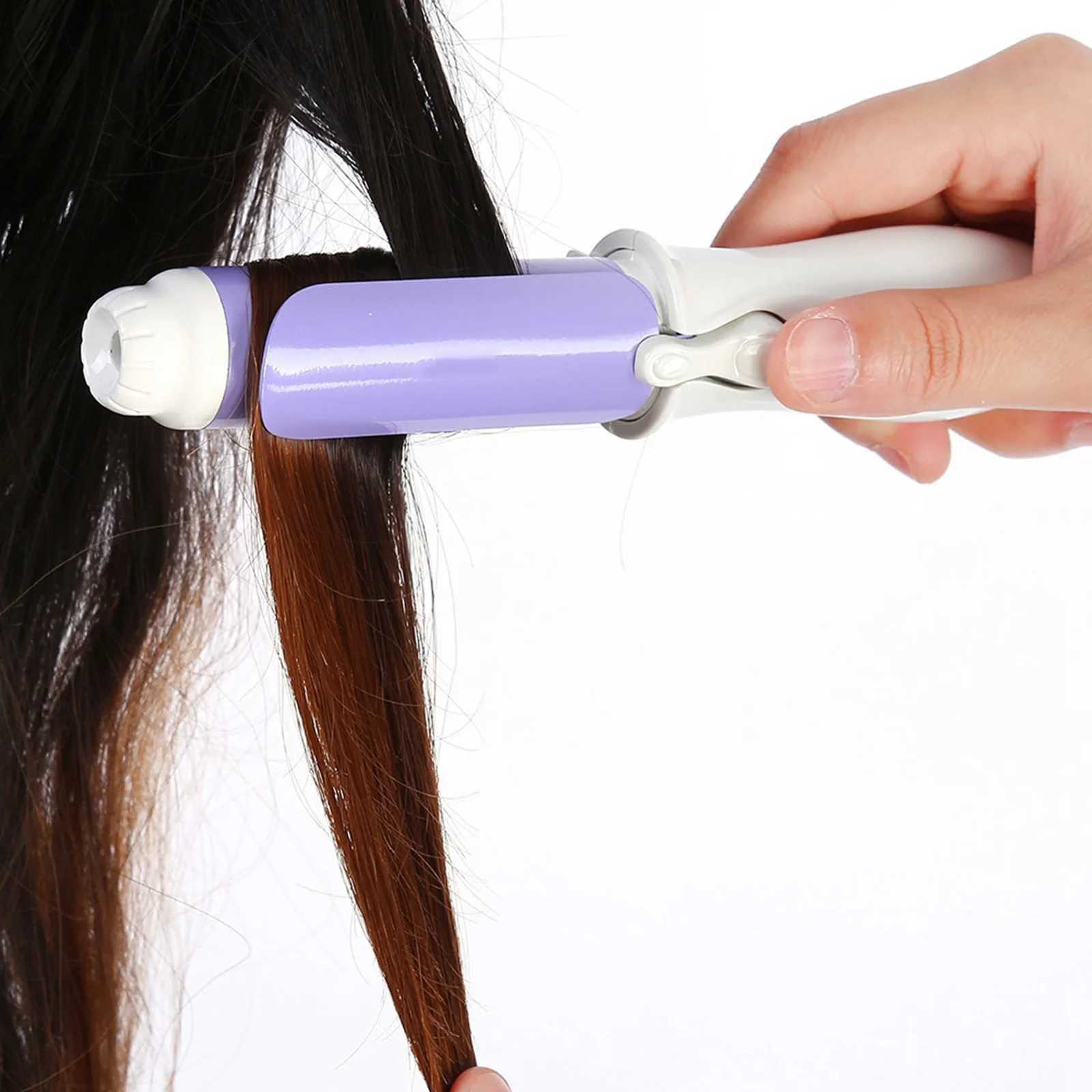 Mini Portable Electric Hair Curler Personal Hair Styling Tool Thermostatic Wavy ceramic Curling Iron EU PLUG NewT251210