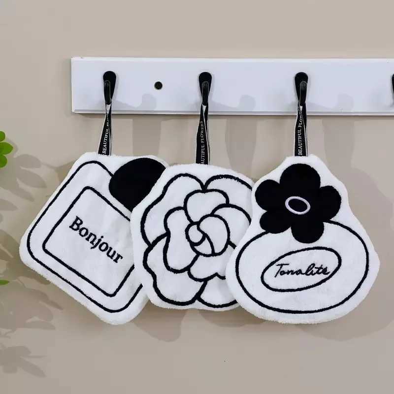 luxury Double Layer Thickened Hand Towel Face Towel Soft Skin Friendly Super Absorbent Quick Dry Hanging for Kitchen Bathroom C251210