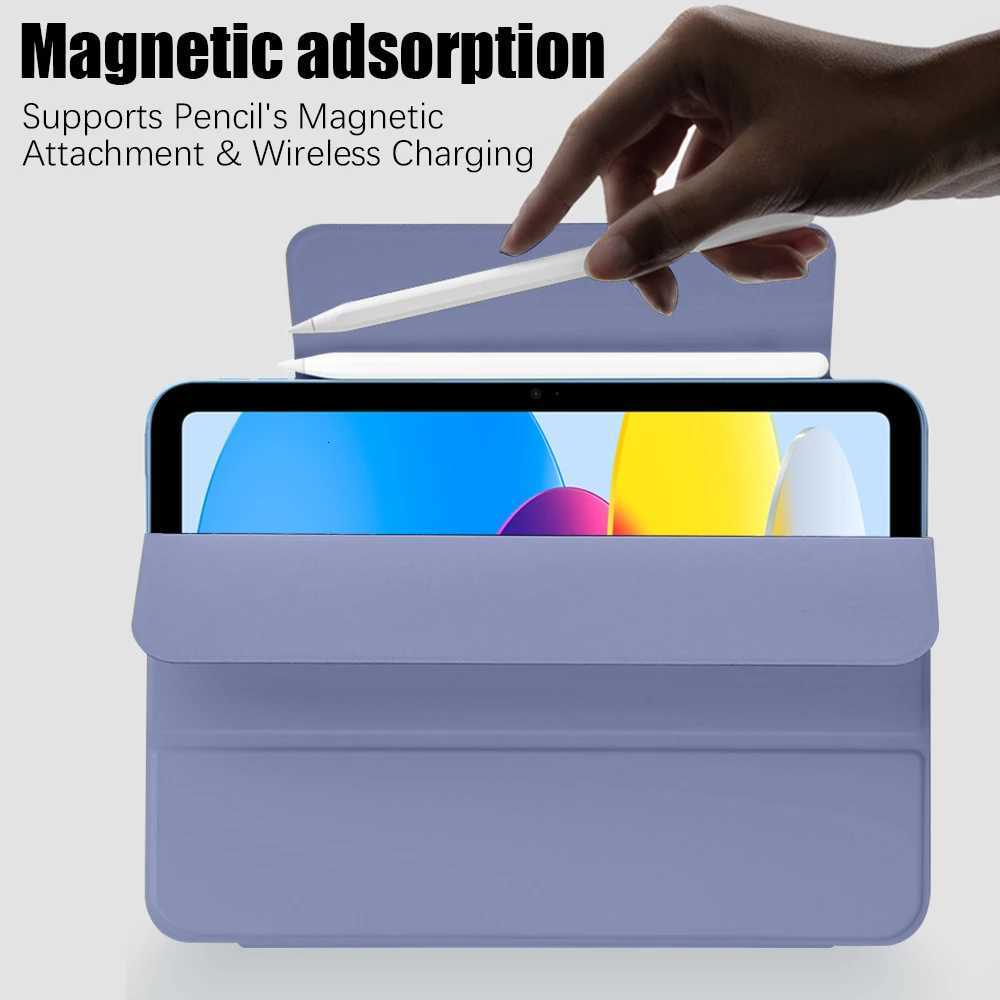 For iPad Magnetic Case For iPad Pro Air 13 11 5 4 M3 M4 A16 2025 129 10th 109 Generation Funda For iPad 9th 102 Mini 6 Cover H251210