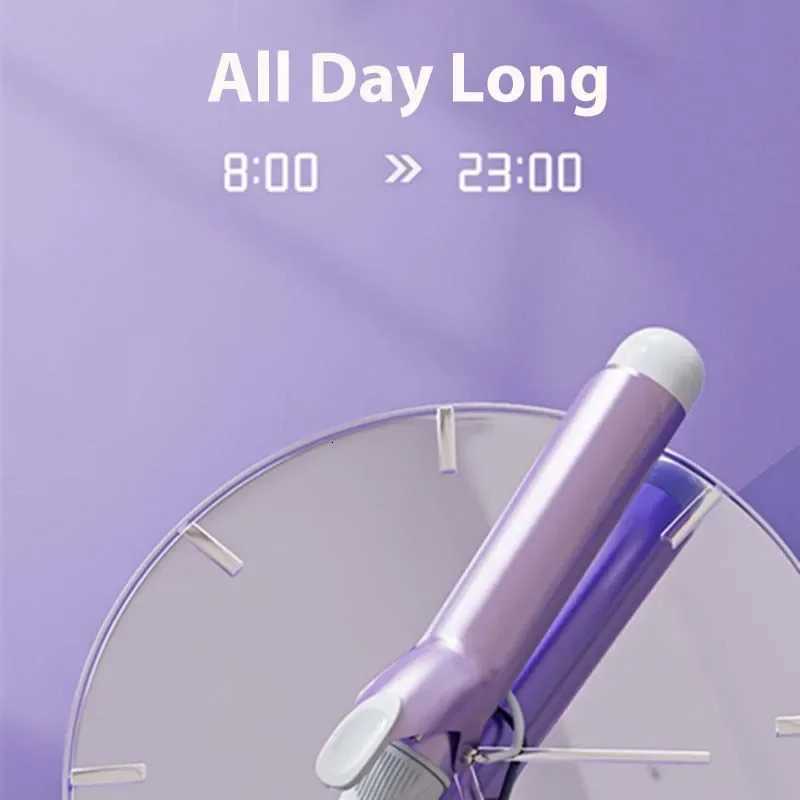 40MM Professional Ceramic J-Shape Rotating Big Wave Curling Iron Electric Curling Iron Hair Styling Tools Salon Styling ToolsT251210