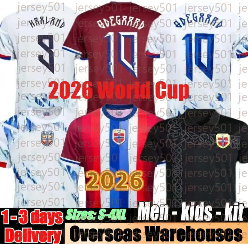 Norway Jersey 2026 World Cup HAALAND Soccer Jerseys SORLOTH NUSA AASGAARD HORN MYHRE DONNUM RYERSON MOLLER WOLFE AJER STRAND 24 25 26 27 Football Shir