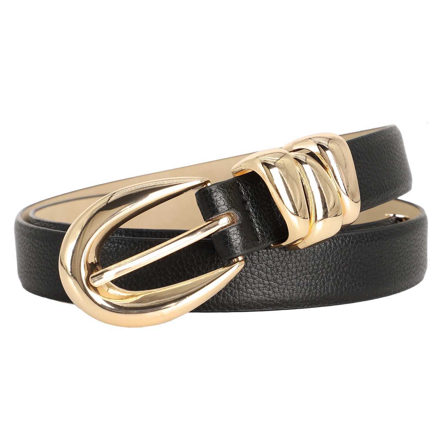 Luxury New Luxury Womens Belt Leisure Fashion High-quality Golden Buckle Belt Design Waist Strap BeltWith JeansSkirtFor Ideal Gifts Y251210