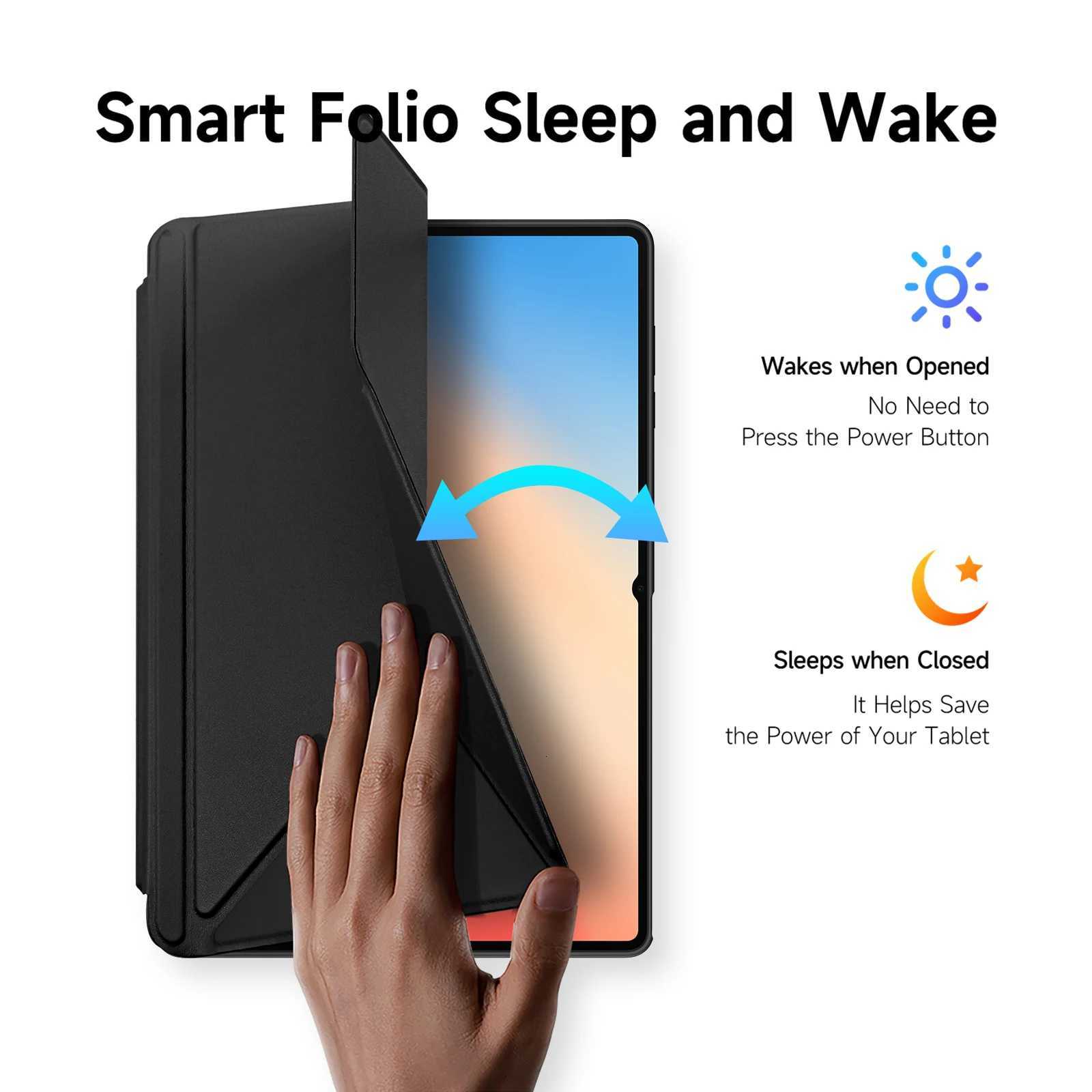 DUX DUCIS Case for Tab S11 tra A11 Plus A9 Plus Detachable Clear Cover with S Pen Holder Auto Wake/Sleep H251210