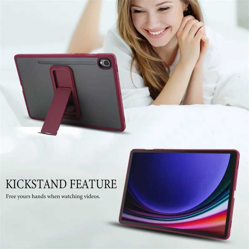 Case For Tab S10 Lite S9 FE 109 S11 11 inch Stand Tablet Cover For Tab A7 S6 Lite A9 A11 87 A8 A9 A11 Plus 11 Funda H251210