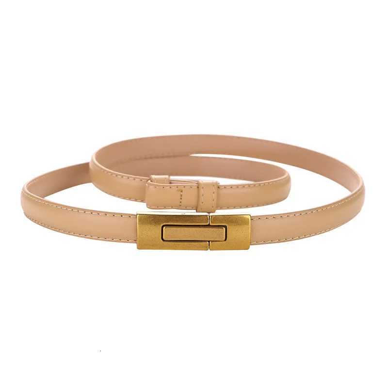 Luxury 100 Natural Cowhide Waistband First Layer Good Genuine Leather Belts for Women Decoration Skirt Suit Adjustable Designer Belt Y251210