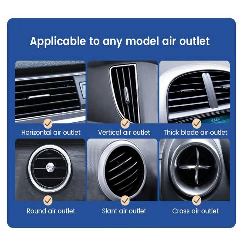 Universal Gravity Car Phone Holder Mobile Phone Stand Car Air Vent Car Phone Mount GPS Phone Stand For iPhone 17 C251210