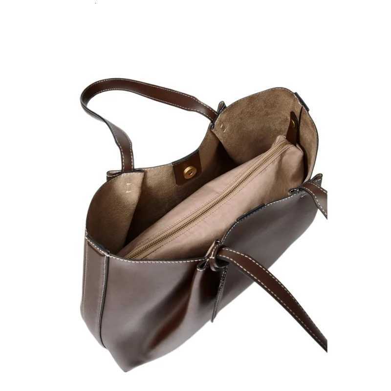CLIP TOTE BAG Fiable Top Handle Tote Bag Solid Color Simple Shoder Bag Luxury Design Handbags for Wen Y251209