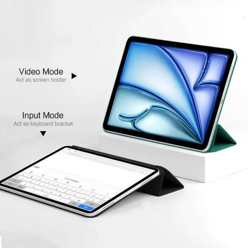 Smart Folio Magnetic Funda For New iPad Air11/13inch M3 M2 Case For iPad A16 11/10th Air 6 5 4 109 Pro 11 129 Mini 7 6 Cover H251210