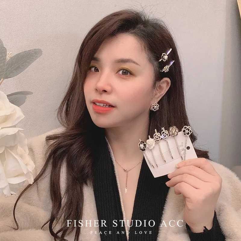 Trend wer Hair Pins Barrettes Hair Accories Girls Side Clips One Word Clips Cute Girly Side Clip gear Barrette Y251210