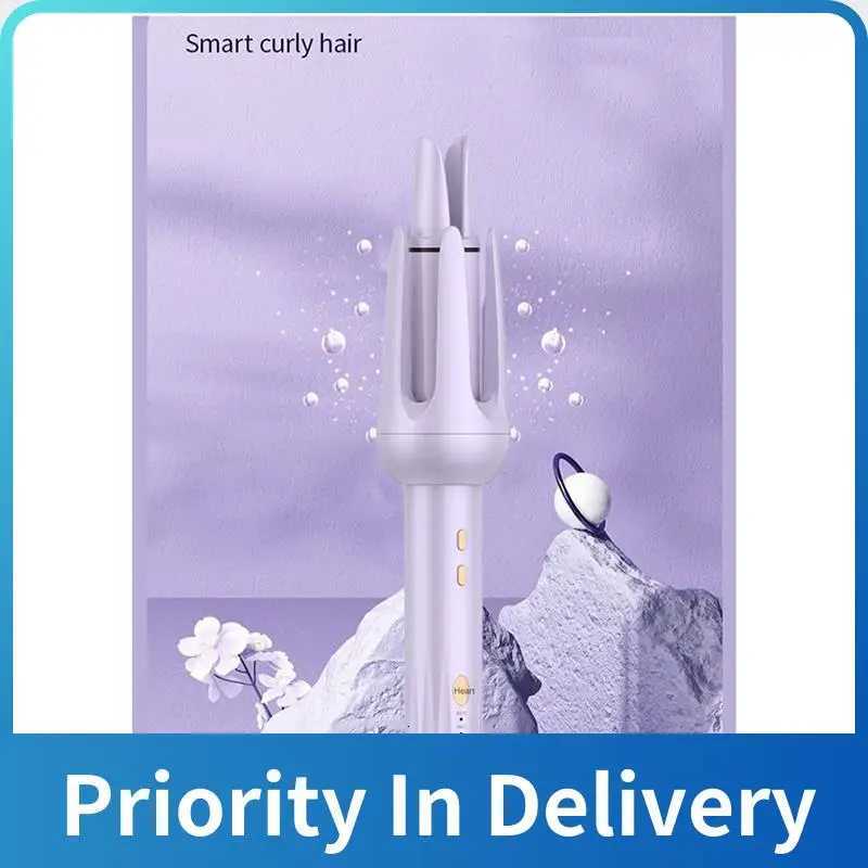 B67A Automatic Hair Curler 32MM Auto Rotating 4 Temps Hair Roller Professional Curling Wand Hair WaverT251210