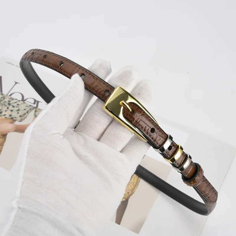 Luxury Womens Fashion Genuine Leather Corset Female Cummerbund Coat Waistband Dress Decration Narrow Belt J323 Y251210