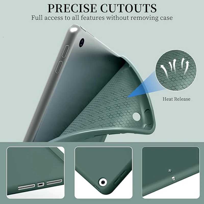 Smart case For iPad 7th 8th 9th Gen 102 iPad Air 11 11th 11 pro 11 129 13 M4 M5 2 3 4 97 Cover iPad Air 5 4 10th 109 Funda H251210