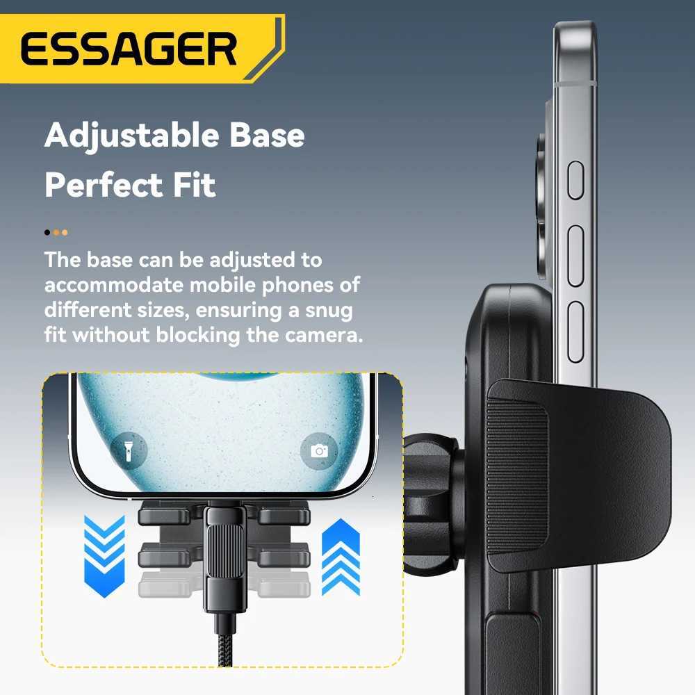 Essager Air Vent Phone Holder Mount Hands- Universal Cell Phone Mounts 360 Rotation for iPhone 16 15 C251210