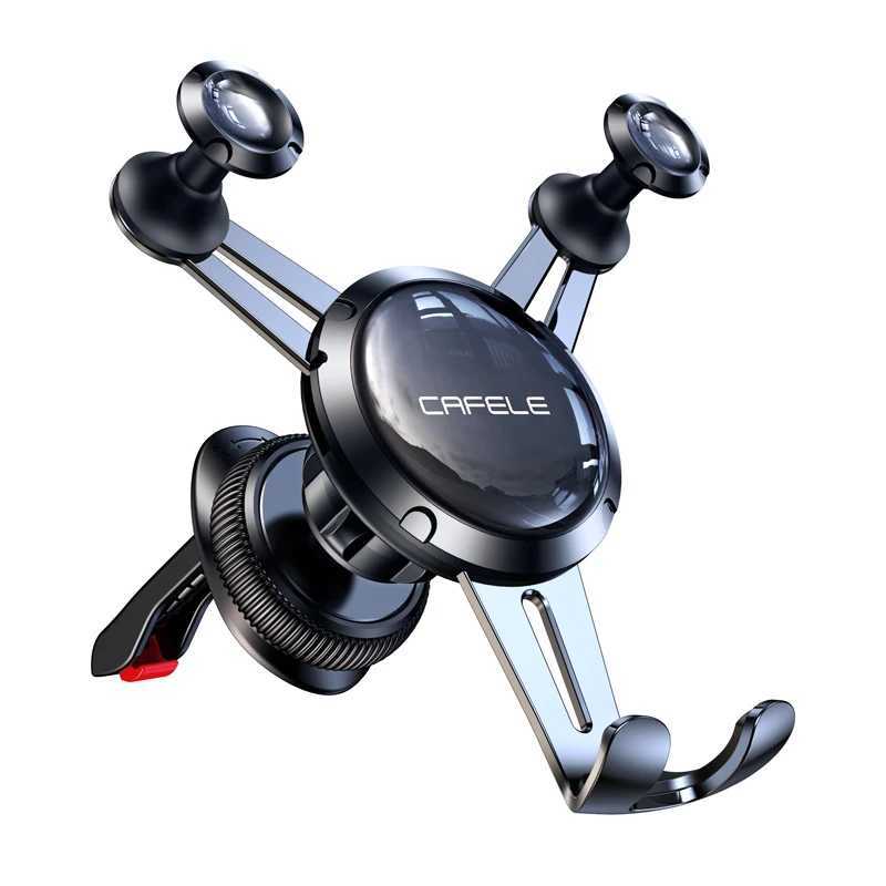 CAFELE Gravity Car Phone Holder Air Vent Hook Mount Mobile Cell Stand GPS for iPhone Universal Bracket in Car C251210