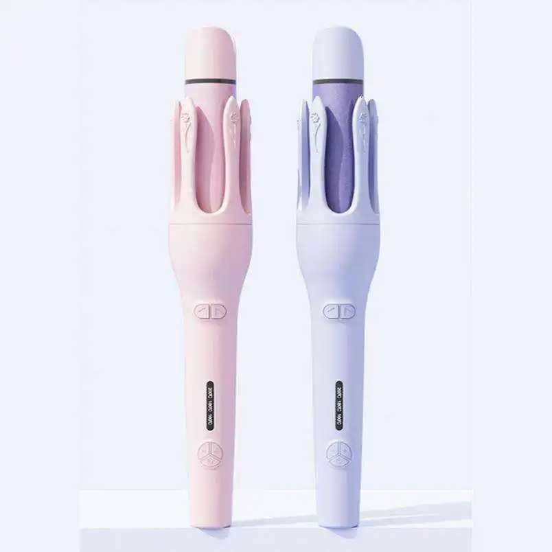 Multi-Function Rotating Curling Iron Electric Hair Straightener with Safety Auto Power-Off FeatureT251210