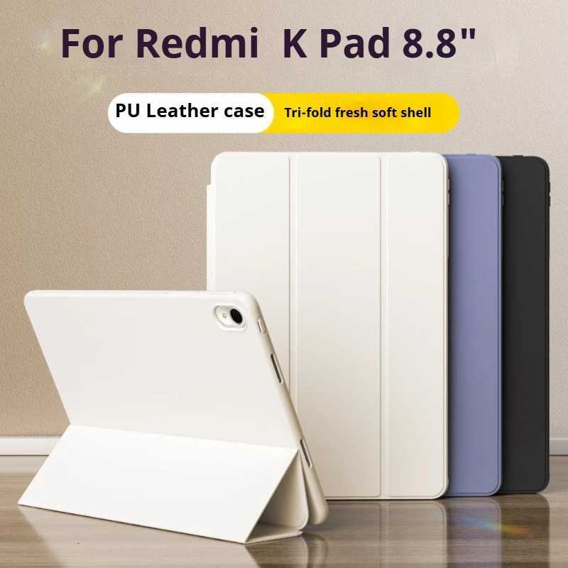 Case For Redmi K Pad 88Tablet Cover Redmi K Pad 2025 88inchKpad PU Leather Smart Auto sleep Flip Stand Holder funda H251210
