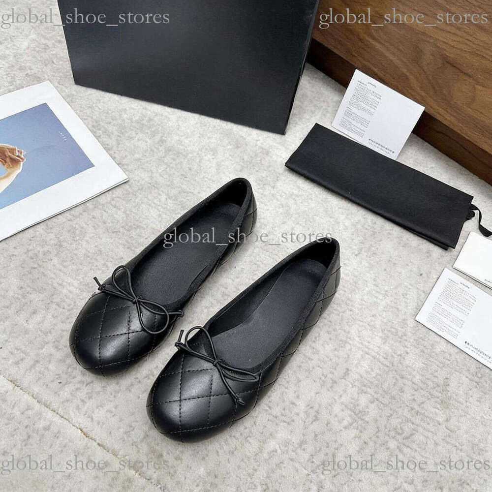 2025 New Bow Flat Shoes Sheepskin Versatile Flat Shoes, Ballet Shoes Girls Versatile Shoes Super Soft Genuine Leather CCCC