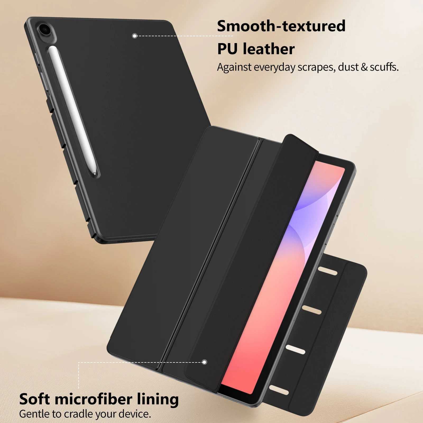 Magnetic Case for Galaxy Tab S10 Lite 109 Inch 2025 SM-X400/X406Slim Smart Lightweight Stand Coverport Auto Wake H251210