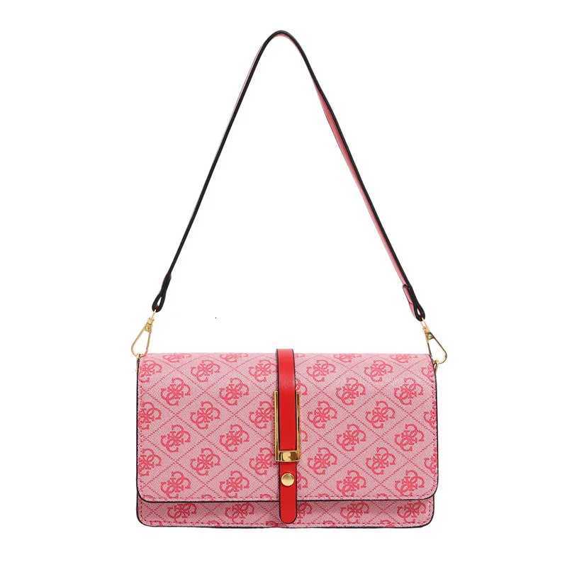 Niche Designer Shoder Bag 2025 Wens Vintage Letter Print Crossbody Purse Unique Underarm Bag Fi Y251209