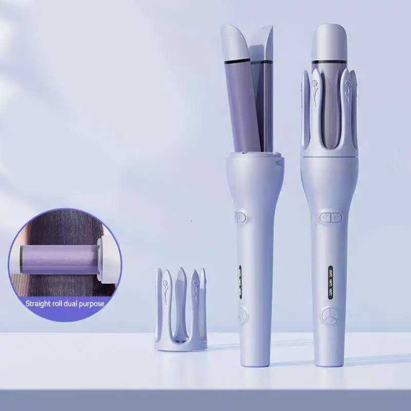Multi-Function Rotating Curling Iron Electric Hair Straightener with Safety Auto Power-Off FeatureT251210