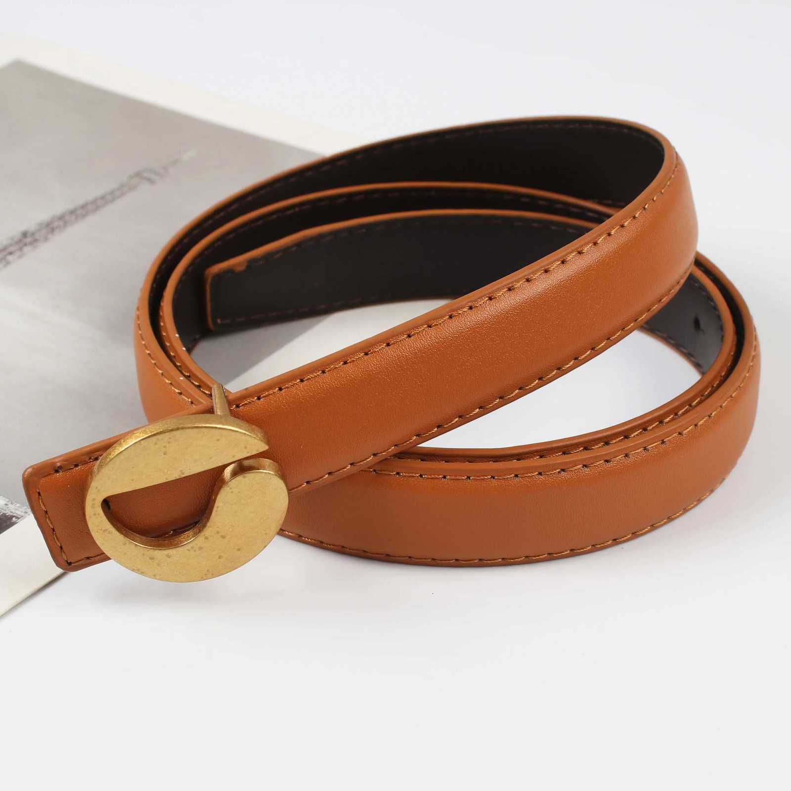 Luxury Womens belt elegant high-quality luxury brand designer belt vintage style 23 cm wide waist suitable for dresses and jeans Y251210