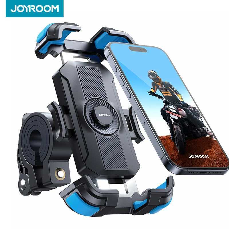Joyro Motorcycle Bike Phone Mount Upgrade Phone Holder tra-Stable Bicycle Phone Mount Handlebar Cell Phone Clamp for Scooter C251210